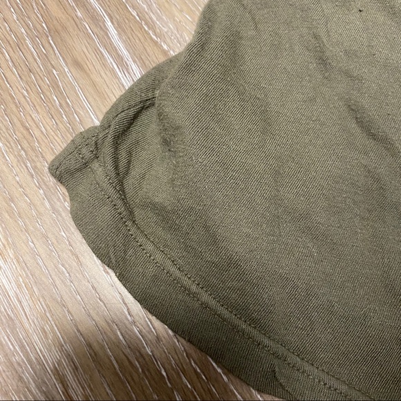 Brandy Melville | One Size | Olive Crop Top - Picture 7 of 8